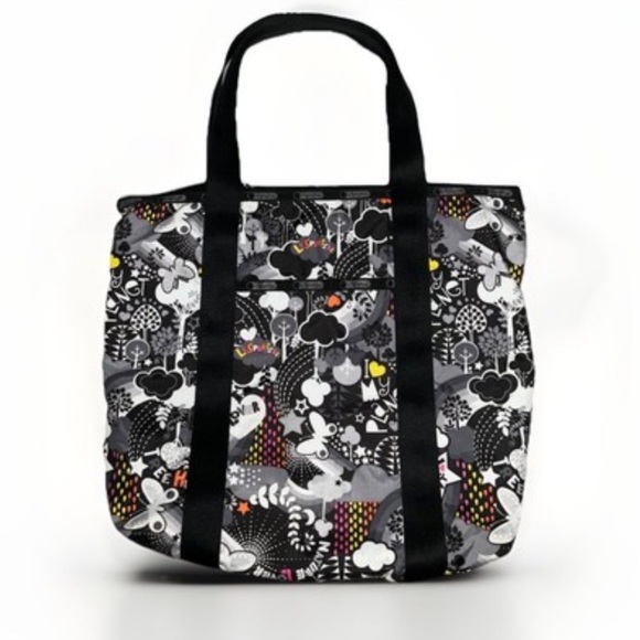 LeSportsac Women’s Nature Lover Lightweight Tote Travel bag Weekender Rare - Picture 1 of 12